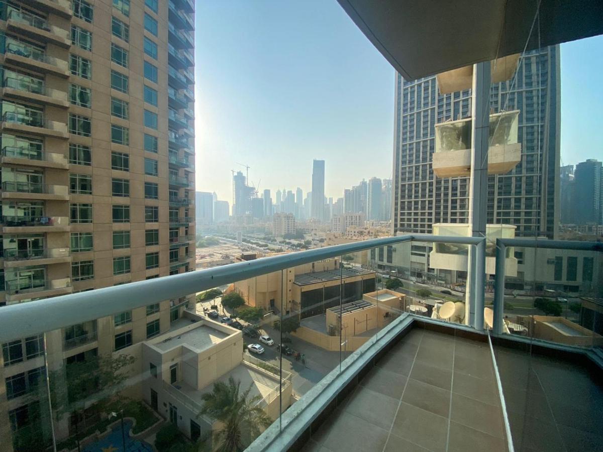 Durrani Homes - Cozy 1Br At Nujoom Tower Besides Dubai Mall & Burj Khalifa Exterior foto